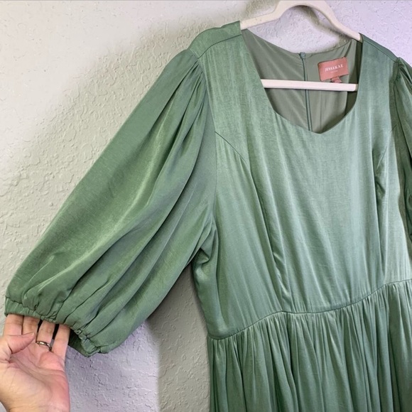 JESSAKAE Green Freshly Picked Frock Prairie Maxi Dress Size 2XL - Picture 5 of 7